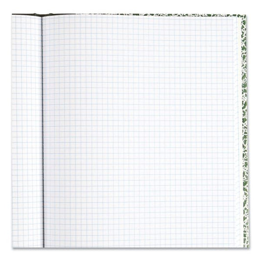 National Lab Notebook, Quadrille Rule, Green Marble Cover, 10.13 x 7.88, 96 Sheets