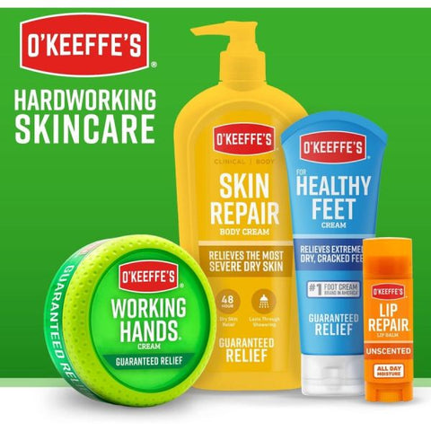 O'Keeffe's Working Hands Hand Cream Cream - 3.40 fl oz - For Dry Skin - Applicable on Hand - Cracked/Scaly Skin - Moisturising - 1 Each