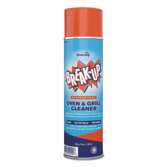 BREAK-UP Oven And Grill Cleaner, Ready to Use, 19 oz Aerosol Spray