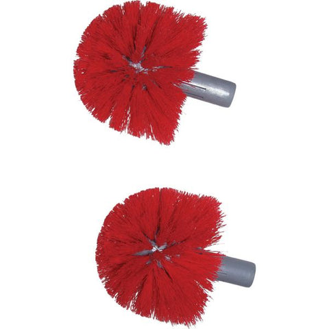 Unger Ergo Toilet Bowl Brush Set Nylon Bristle - 26" Handle Length - Plastic Handle - 5 / Carton - Gray