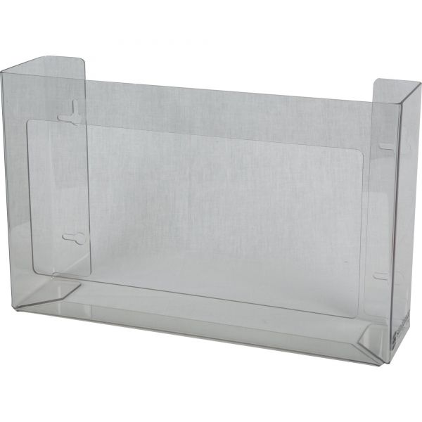 San Jamar Clear Plexiglas Disposable Glove Dispenser, 3-Box, Plexiglas, Clear, 18 x 3.75 x 10