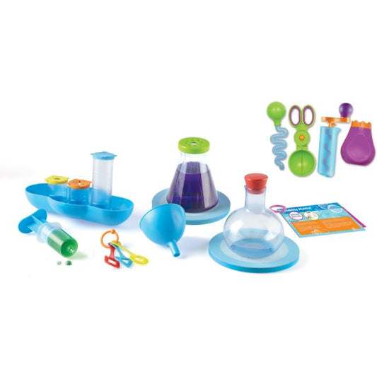 Learning Resources Splashology! Water Lab Classroom Set Theme/Subject: Learning, Fun - Skill Learning: Science Experiment, Science, Technology, Engineering, Mathematics, Volume, Buoyancy - 3 Year - 1 / Set