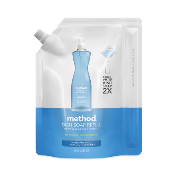 Method Dish Soap Refill, Sea Minerals, 36 oz Pouch