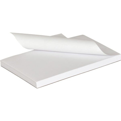 Business Source 65900 Memo Pads 3" x 5" Size - Unruled - Glued Binding - White - 100 Sheets/ Pad - 12 Pads