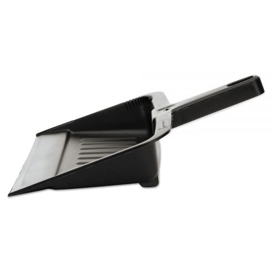 Rubbermaid Commercial Heavy-Duty Dustpan, 8.25 x 12.25 , Polypropylene, Charcoal