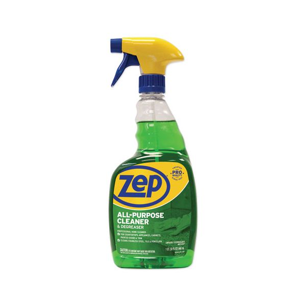 Zep Commercial All-Purpose Cleaner and Degreaser, 32 oz Spray Bottle