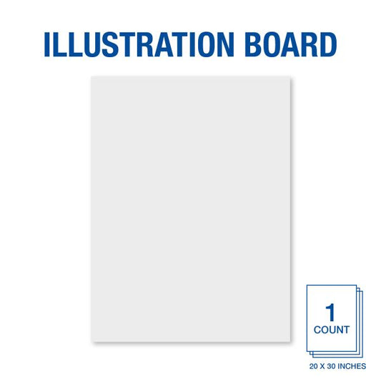 White Illustration Board White Illustration Board, 20"x30"