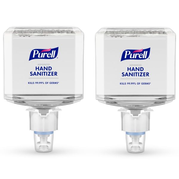 PURELL Advanced Hand Sanitizer Foam ES4 Refill, 1200mL, Pack of 2