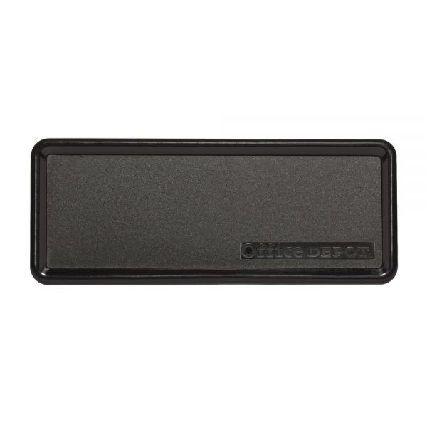 Dry-Erase Magnetic Eraser, Black