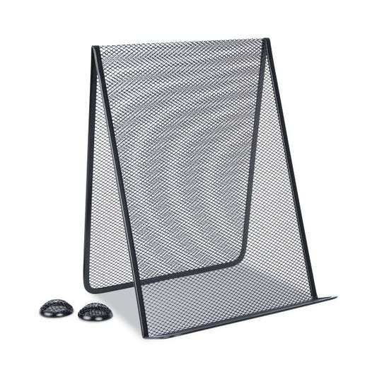 Universal Metal Mesh Document Holder Free Standing, 35 Sheet Capacity, Metal, Black