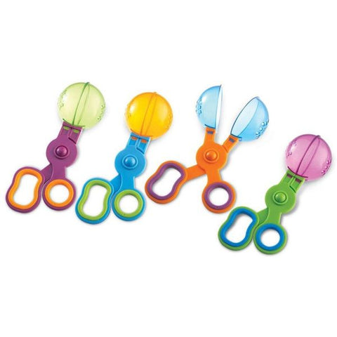 Learning Resources Handy Scoopers Theme/Subject: Learning, Fun - Skill Learning: Tactile Stimulation, Fine Motor, Eye-hand Coordination, Sensory Perception - 3 Year & Up - Translucent, Assorted