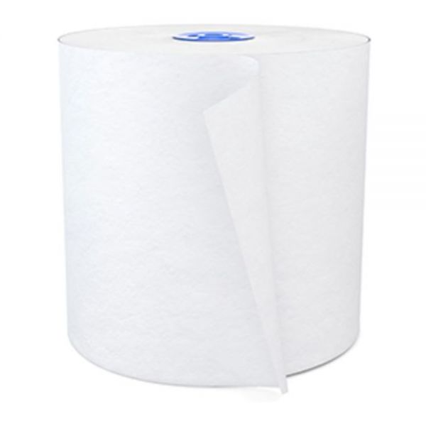 Cascades For Tandem 1-Ply Paper Towels, 100% Recycled, 775' Per Roll, Pack Of 6 Rolls