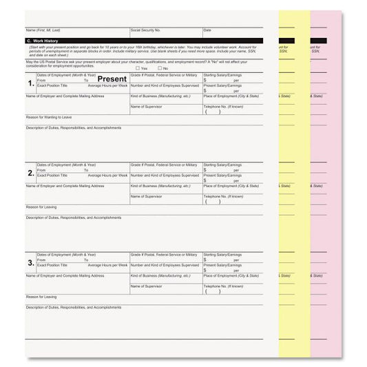 Iconex Digital Carbonless Paper, 3-Part, 8.5 x 11, White/Canary/Pink, 835/Carton