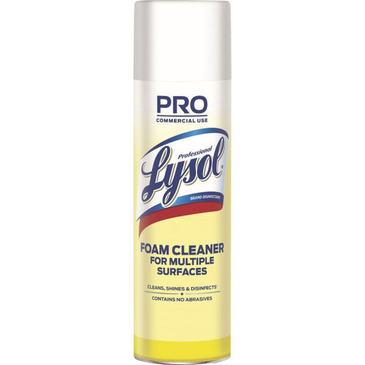 Lysol Disinfectant Foam Cleaner 24 oz Size - Aerosol - Fresh Clean Scent - 1 Each