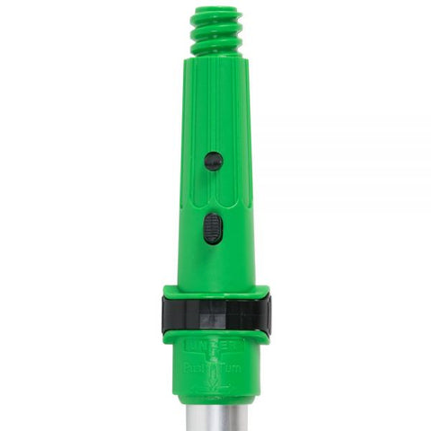 Unger Opti-Loc Extension Pole, 4 ft, Two Sections, Green/Silver