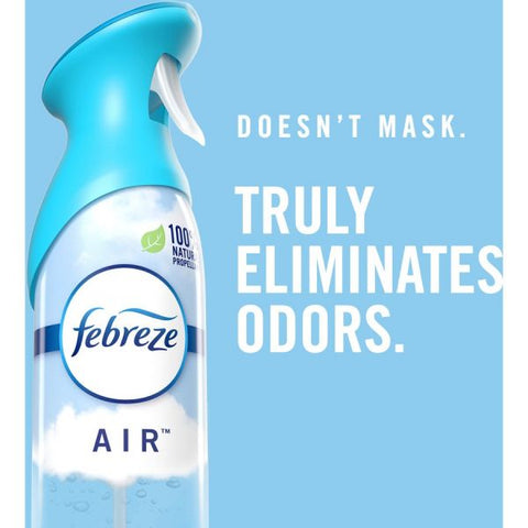 Febreze Febreze Air Freshener Spray Spray - 8.8 fl oz (0.3 quart) - Forest - 3 / Pack - Odor Neutralizer, VOC-free