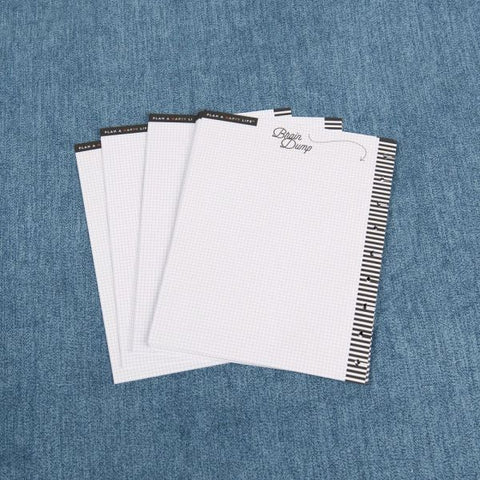 Happy Planner Classic Filler Paper, 40 Sheets, 7" x 9-1/4", Daily