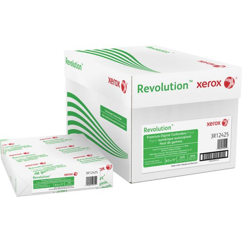 Revolution Carbonless 3-Part Paper, 8.5 x 11, White/Canary/Pink, 5, 000/Carton