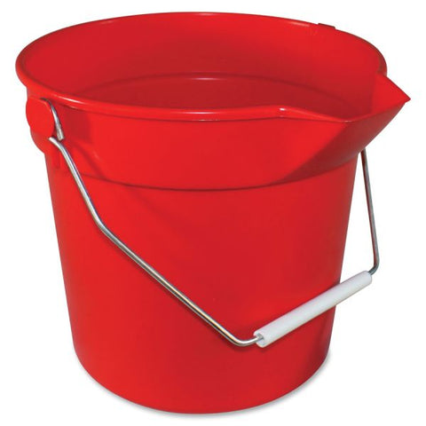 Impact Products 10-quart Deluxe Bucket 2.5 Gallon Capacity - Polypropylene - Red