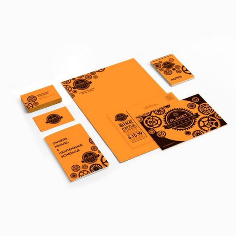 Astrobrights Color Cardstock, Smooth, 65lb, 8 1/2 x 11, Cosmic Orange, 250 Sheets