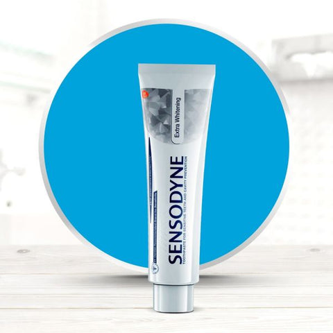 Sensodyne Extra Whitening Toothpaste 36 / Carton - White