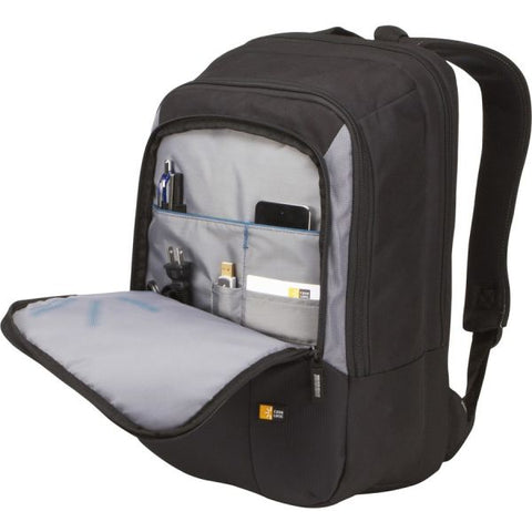 Case Logic VNB-217 Notebook Backpack 18" x 12" x 8.5" - Dobby Nylon - Black