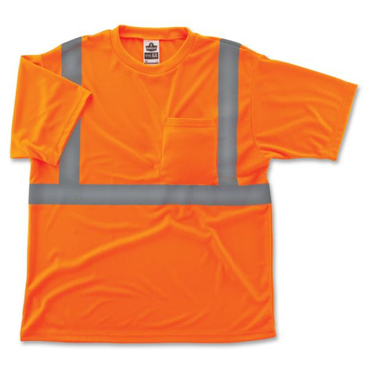 GloWear Class 2 Reflective Orange T-Shirt