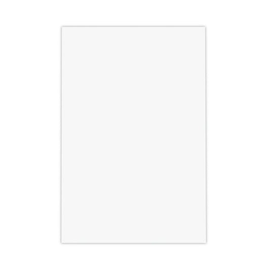 Universal Loose White Memo Sheets, 4 x 6, Unruled, Plain White, 500/Pack