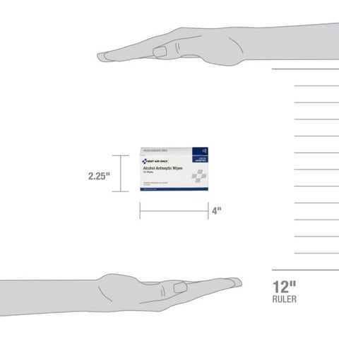 PhysiciansCare by First Aid Only First Aid Alcohol Pads, 50/Box