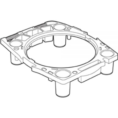 Rubbermaid Commercial Brute Rim Caddy 26.5" x 6.75" x 32.5" - Yellow