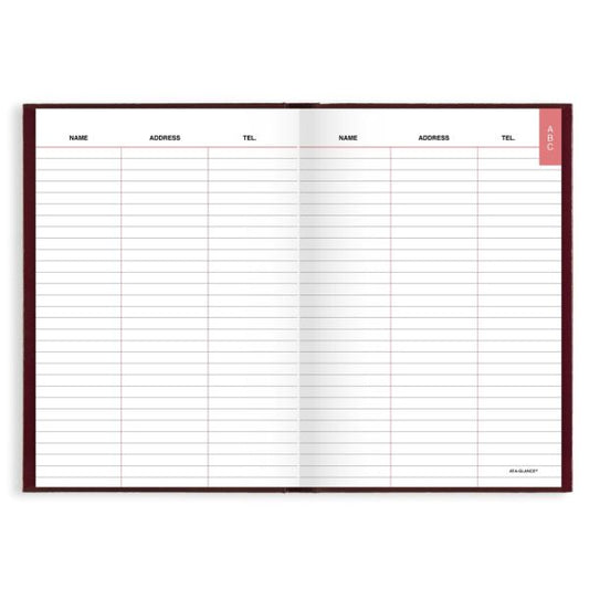 AT-A-GLANCE Standard Diary 2023 RY Daily Reminder, Red, Small, 5 3/4" x 8 1/4"