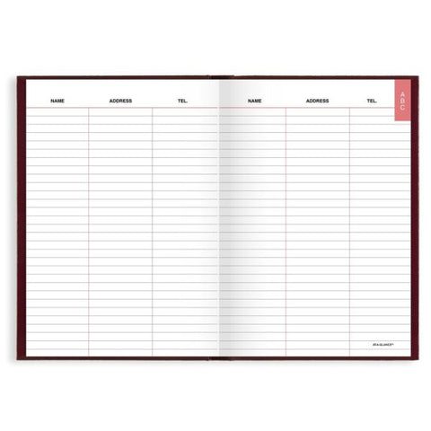 AT-A-GLANCE Standard Diary 2023 RY Daily Reminder, Red, Small, 5 3/4" x 8 1/4"