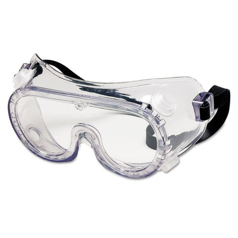 MCR Safety Chemical Safety Goggles, Clear Lens, 36/Box