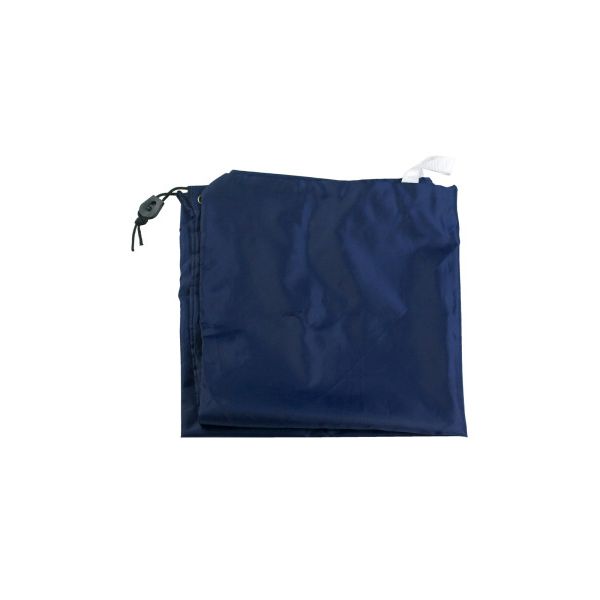 HSM Poly Bag | W/9 Grommets/420D | Navy Blue 30.50" Width x 34.75" Length - Navy Blue - Nylon