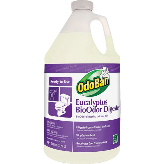 OdoBan BioOdor Digester, Eucalyptus Scent, 1 gal Bottle, 1 Each