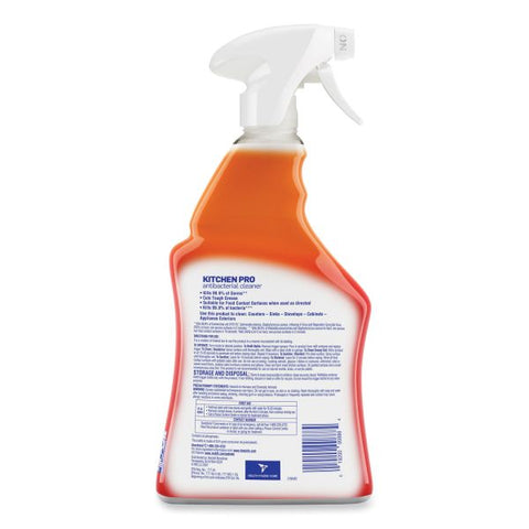 LYSOL Brand Kitchen Pro Antibacterial Cleaner, Citrus Scent, 22 oz Spray Bottle