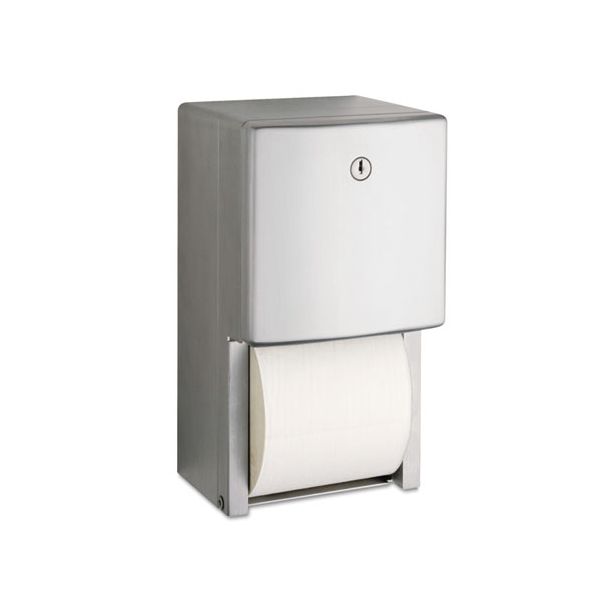 Bobrick ConturaSeries Two-Roll Tissue Dispenser, 6.08 x 5.94 x 11, Stainless Steel