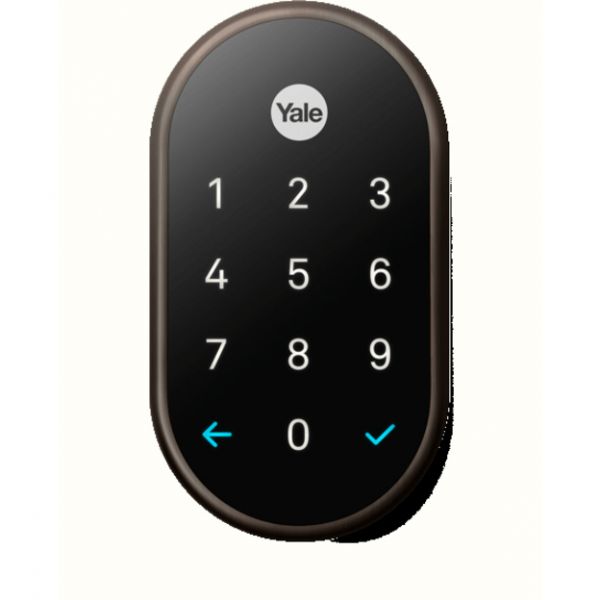 Nest Yale Keypad Lock Touchscreen - Wireless LANOil Rubbed Bronze