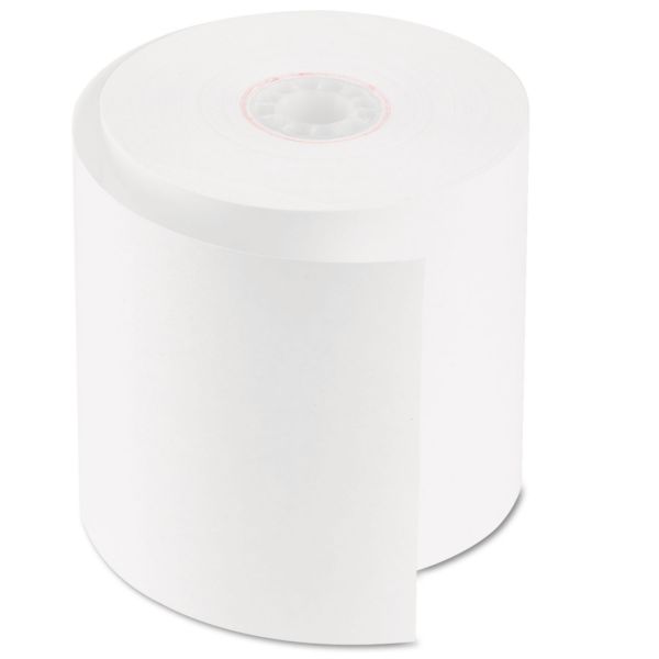 Iconex Impact Bond Paper Register Rolls, 2.75" x 150 ft, White, 50/Carton