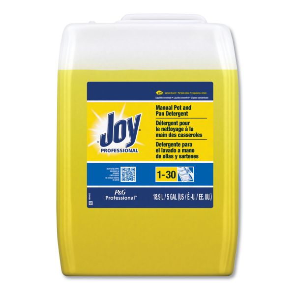 Joy Dishwashing Liquid, Lemon Scent, 5 gal Cube