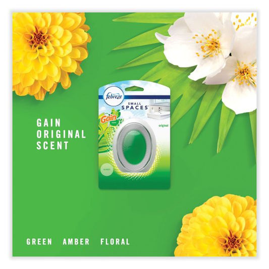 Febreze smallSPACES, Gain Original Scent, 7.5 mL Cartridge, 2/Pack