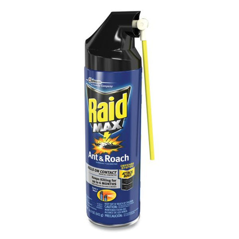 Raid Ant/Roach Killer, 14.5 oz Aerosol Spray, Unscented