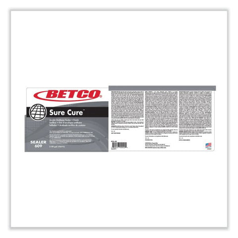 Betco Sure Cure Urethane Fortified Sealer/Finish, 5 gal Bag-in-Box