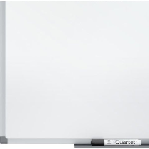 Quartet 48" x 36" Standard DuraMax Magnetic Porcelain Dry Erase Whiteboard White Board with Aluminum Frame - 1 Each