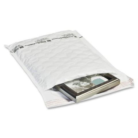 Sealed Air TuffGuard Extreme Cushioned Mailers #4 (9.50" x 14.50") - Self-Sealing - Polypropylene - White - 50/ Carton