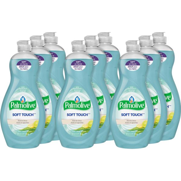 Palmolive Ultra Liquid Dish Soap Liquid - 20 fl oz (0.6 quart) - Aloe & Citrus Scent - 9 / Carton - Clear