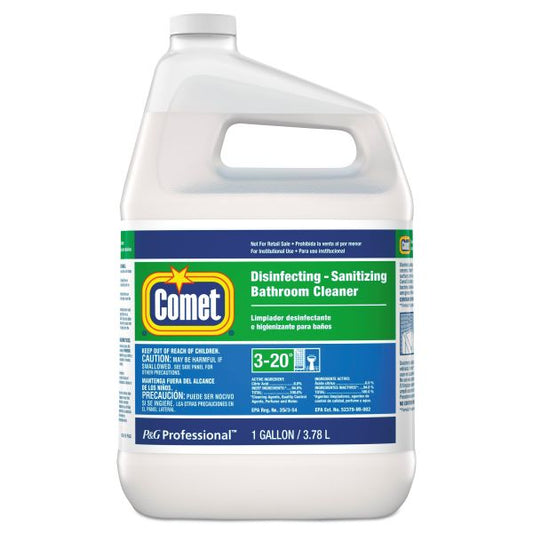 Comet Disinfecting-Sanitizing Bathroom Cleaner, One Gallon Bottle