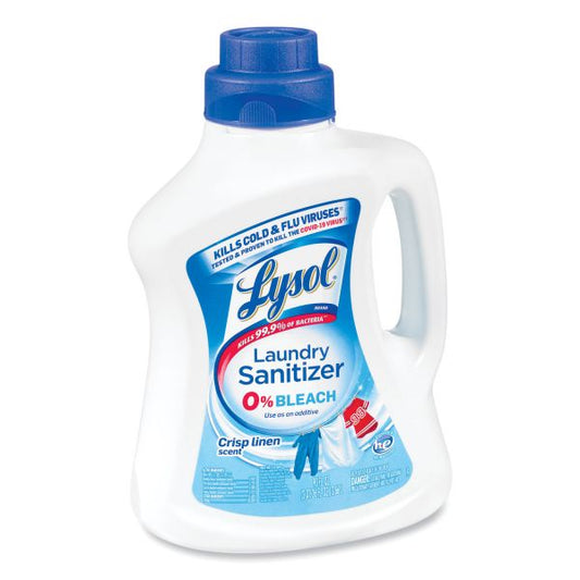 LYSOL Brand Laundry Sanitizer, Liquid, Crisp Linen, 90 oz