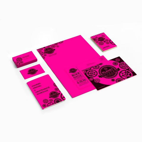 Astrobrights Color Cardstock, Smooth, 65lb, 8 1/2 x 11, Fireball Fuchsia, 250 Sheets