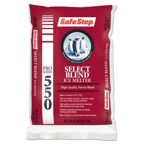 Safe Step Pro Select Ice Melt, 50 lb Bag, 49/Pallet